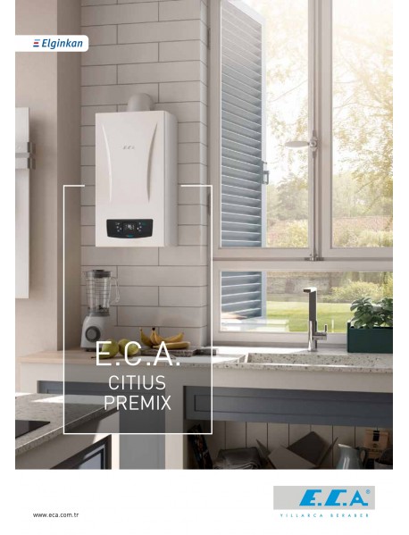 ECA Citius Premix 24KW Yoğuşmalı Kombi
