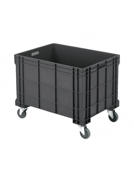 60X80X51 CM 200 L ÇOK AMAÇLI TEKERLEKLİ PLASTİK KASA